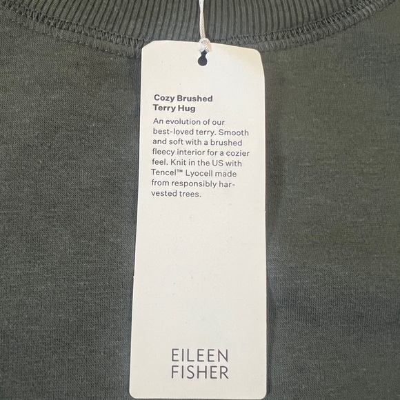 NWT Cozy Brushed Terry Hug Straight Pant & Mock Neck Top Lounge Set . Size L - Picture 11 of 15